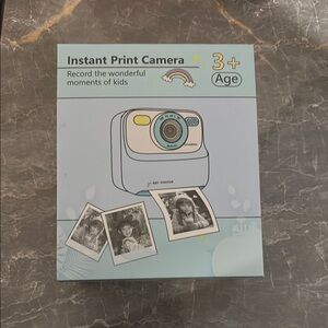 Instant Print Camera for Kids